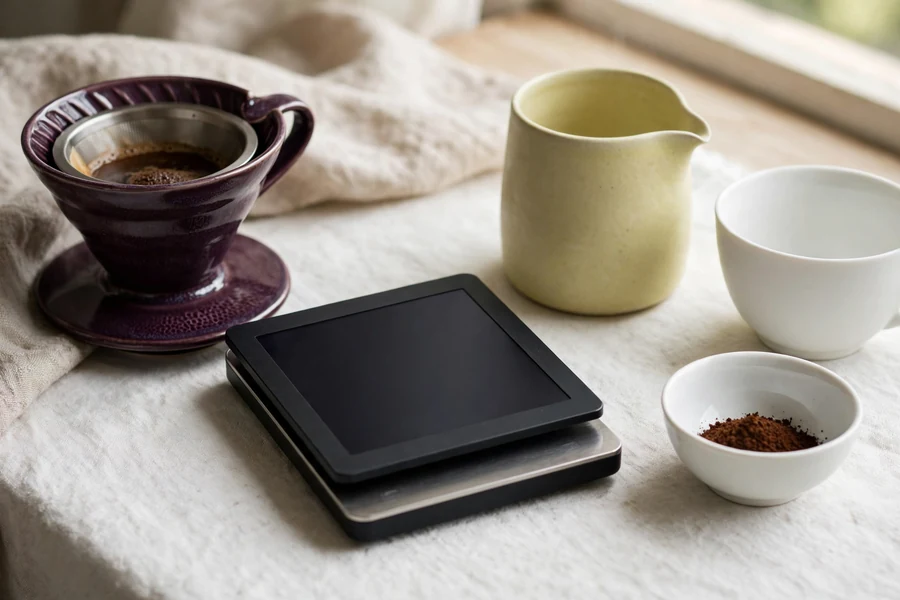 Bundled content: coffee still life