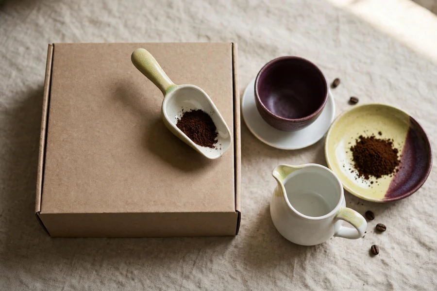 Backup and transfer: coffee still life